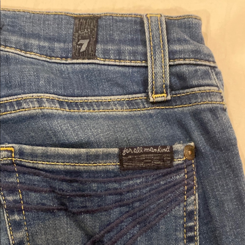 7 for all mankind jeans, size 24; Dojo
